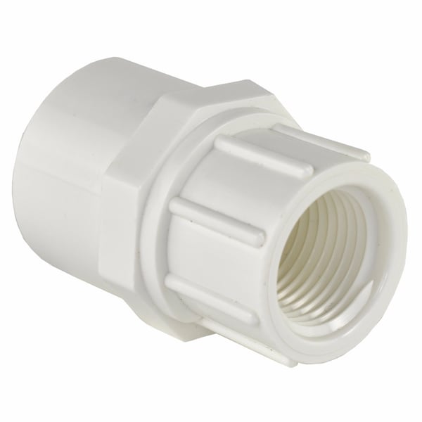 Charlotte Pipe And Foundry Charlotte Pipe Schedule 40 3/4 in. Slip X 1/2 in. D FPT PVC Pipe Adapter 1 pk PVC 02101 3400 - main